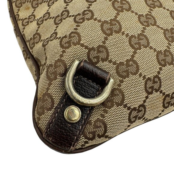 GUCCI Brown Leather Shoulder Bag - Picture 3 of 12